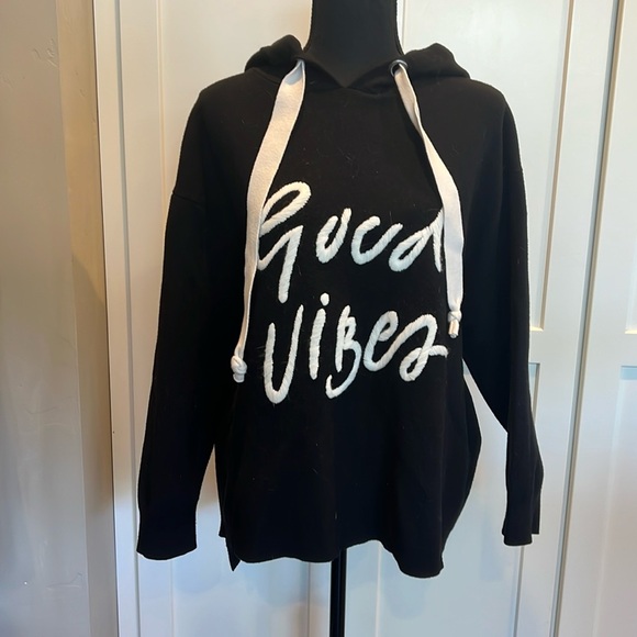 Zara NWOT ZARA Oversized Black Sweatshirts & Hoodies Size S - Picture 1 of 7